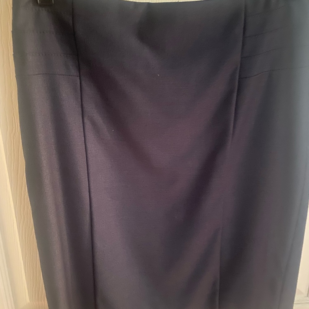 The Limited Dark Blue Pencil Skirt